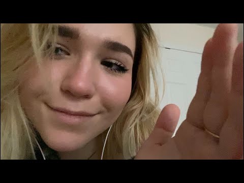 ASMR Whispering Positive Affirmations & Reassuring You *close up*