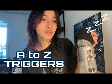 ASMR ☆ TRIGGERS FROM A-Z (30+ triggers)