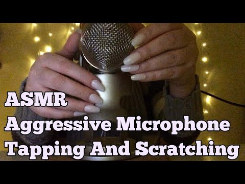 ASMR Aggressive Microphone Tapping And Scratching