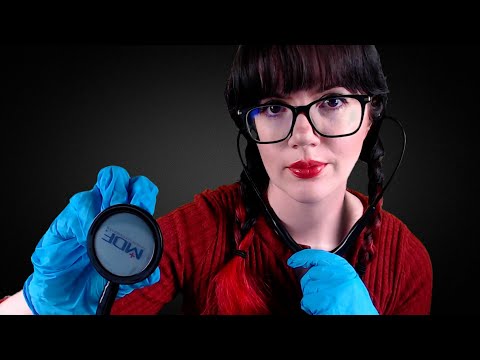 [ASMR] Cardiovascular Exam ❤️ Doctor Roleplay ~Real Heartbeat Sounds