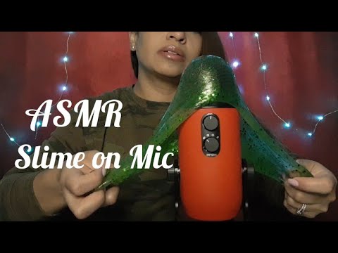 ASMR Slime on Mic