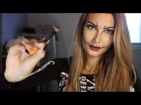 ASMR 🎃 Doing Your Halloween Makeup Role Play