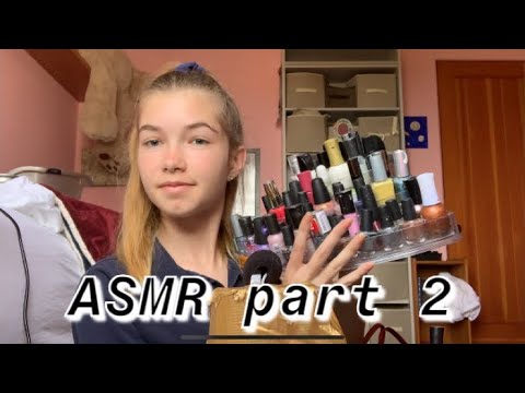 ASMR nail polish tapping//part 2