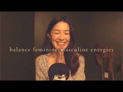 ASMR Guided Meditation | Balance Feminine & Masculine Energy | Divine Union | Guided Visualization