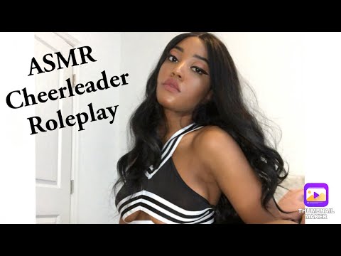 ASMR Cheerleader Does Your Makeup Roleplay 💄
