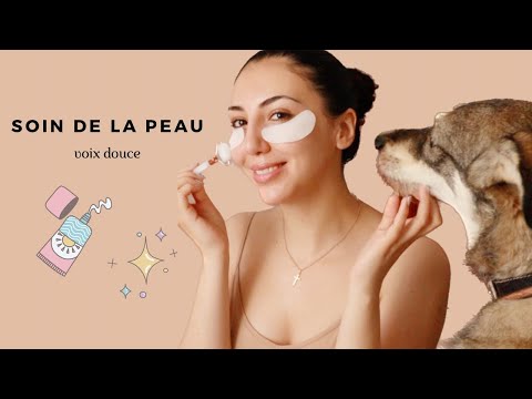 Soin Du Visage 🧖🏻‍♀️  et Massages [ Voix Douce ] miss asmr français vlog