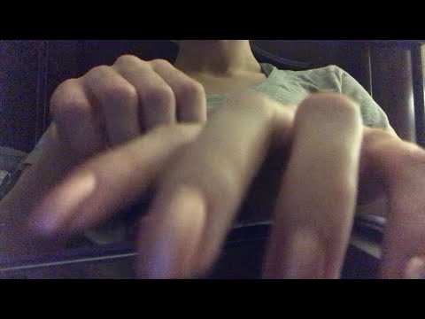 ASMR Lowlight Bedtime Triggers - Close-up iPad & Fan Tapping, Lotion Hand Movements, Wood Roller