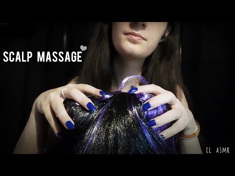 ASMR SCALP MASSAGE!♥ Head Massage/scratching *Binaural* [No talking]