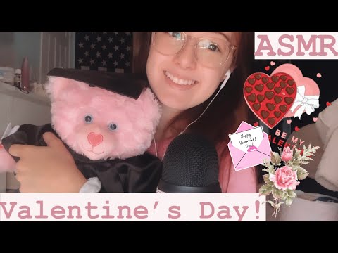 ASMR Valentine’s Day Triggers! (Tapping On Pink Items!)💖💖💖