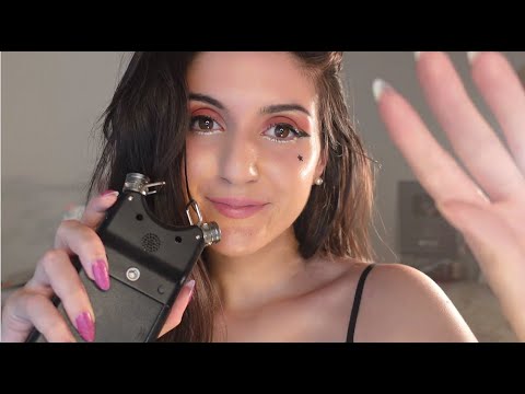 ASMR Tascam Tingles ✨ Repeating "Coconut" & "Relax" | Tongue Clicking