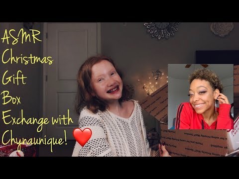 ASMR~ Christmas Gift Exchange Box With CHYNAUNIQUE!!! 📦