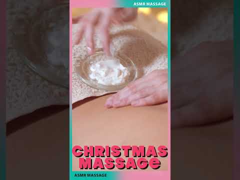 ASMR Relaxing Christmas Massage by Anna