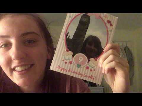 asmr | reading old christmas/birthday cards (literally i have happy 9th birthday cards in here lmao)