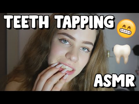 ASMR Teeth Tapping & Scratching 🦷 Teeth Sounds