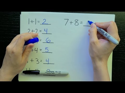 ASMR | Math to Make You Sleepy! 🧠 (Marker Sounds, Whispered)