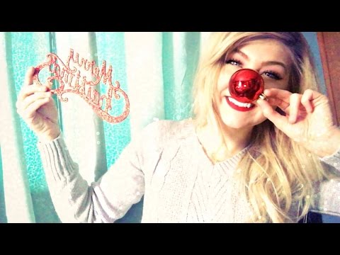 ASMR Tapping On CHRISTMAS Objects