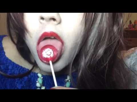 asmr lollipop -  mouth sounds ☆