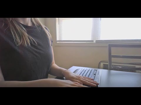 Another keyboard ASMR video! Typing, tapping, scratching, rubbing for 10 minutes.