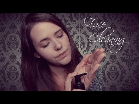 ASMR Sanfte Gesichtsreinigung ♡ FACE CLEANING ROLEPLAY [deutsch/german]