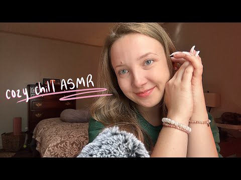 ASMR | chill with me! ✨jewelry haul, whisper rambling, iced coffee✨