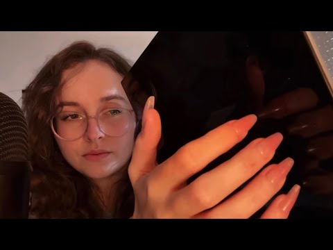 ASMR what's in my university bag (chaotic)