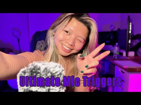 ASMR | Ultimate Mic Triggers (Mic Scratching, Mic Pumping, and MUCH MORE)