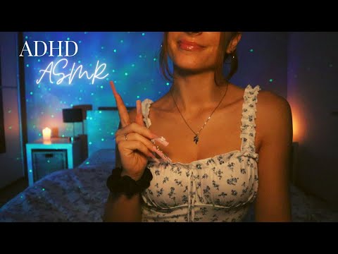 ASMR for People with ADHD (Fast-Paced Focus Triggers with XXL Nails)✨