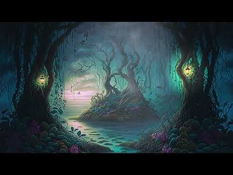 The Whispering Bog | ASMR Spooky Ambience (Nature Sounds, Layered Unintelligible Whispers)