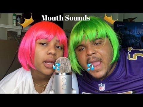 ASMR- Cosmo & Wanda Give You ASMR 👩🏽‍🎤👨🏽‍🎤 (BINAURAL WET & DRY MOUTH SOUNDS )