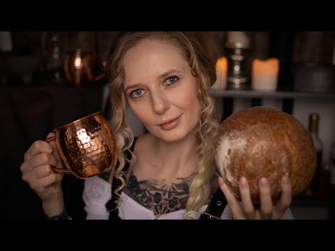 [ASMR] Medieval Tavern / Soft spoken, Roleplay, Fantasy, Accent