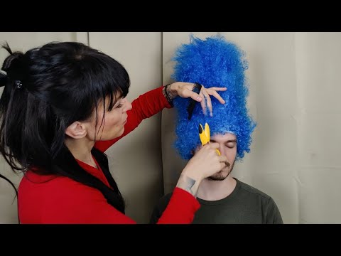 Hairdresser Appointment for Marge Simpson [ASMR] Roleplay