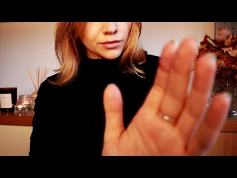 ASMR Hand movements Whispering in Russian Language | Autumn Triggers | АСМР движение руками
