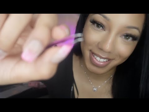 ASMR- Getting something out of your eye (Personal attention)
