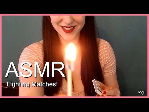 ASMR- Lighting Matches