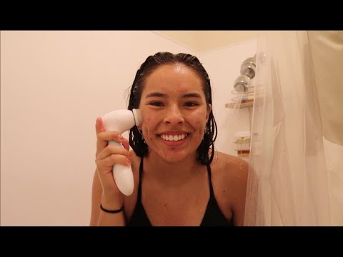 asmr day in my life + shower routine