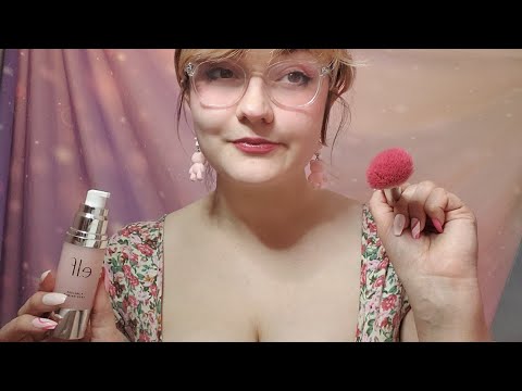ASMR Giving You A Very Pink Makeover