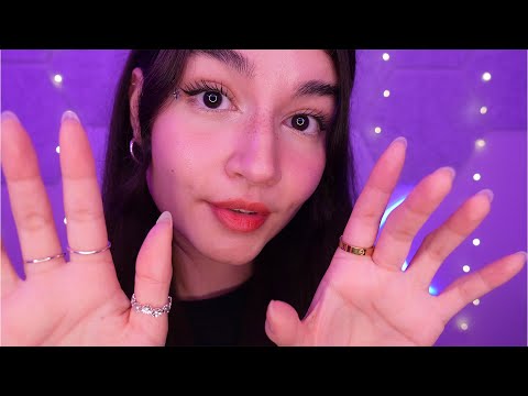 ASMR Extremely FIZZY Sounds/Face Touching (Lots Of MOUTH SOUNDS)