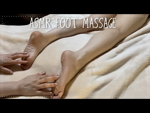 ASMR Foot Massage | 30 minutes | no talking