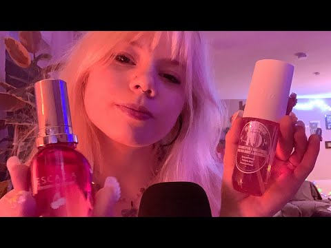 ASMR | Tapping On My Fragrances (glass tapping) 🔮💖✨