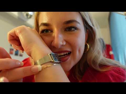 ASMR - overexplaining my jewellery - up-close clicky whispering & personal attention