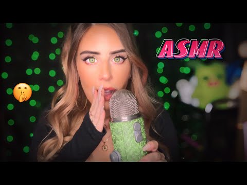 ASMR ✨ Clicky inaudible whispers & mouth sounds w/ tapping & personal attention for all the TINGLES