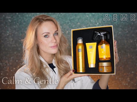 ASMR | Testing spa products on you | focus group role play