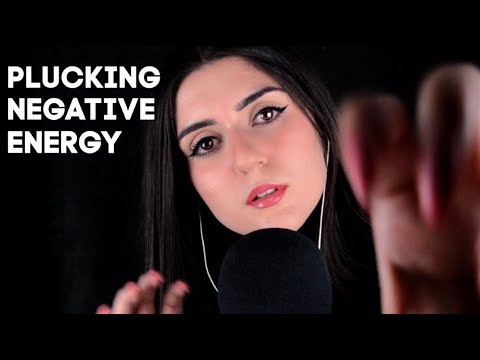 ASMR Plucking Negative Energy | Fast Hand Movements and Personal Attention ❤️