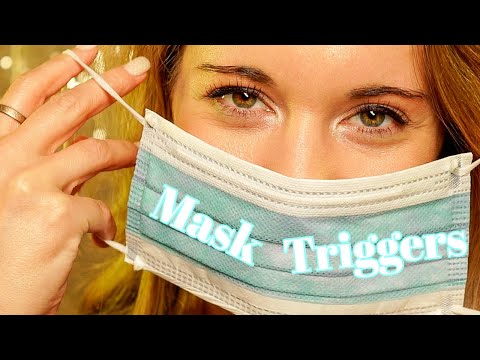 Mask Triggers| ASMR 🎥 4k 🎧 Binaural