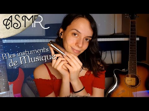 Ma collection d'instruments de musique - ASMR Français