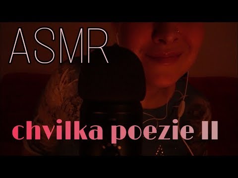 ASMR czech /cz/ 📖 Čtení mých básní 2 📖