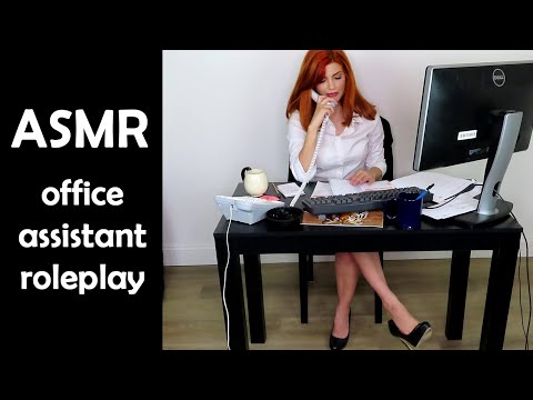 ASMR  | 1990s Office Assistant Roleplay