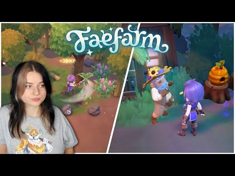 ASMR Trying Out Fae Farm 🌱 1 Hour of Cozy Gaming (Whispering, Mouse Clicking, Keyboard Sounds)