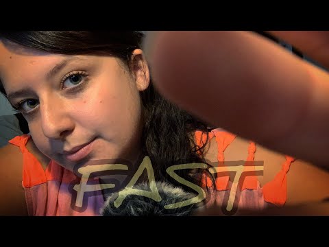 ASMR FR 🎧 - ASMR RAPIDE ET AGRESSIF (hand mouvement, tapping, inaudible...)