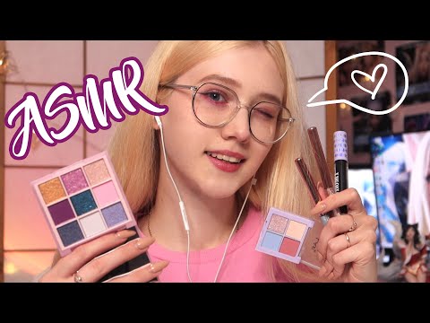 ASMR cosmetics HAUL ✨ Relaxing sounds and whispering
